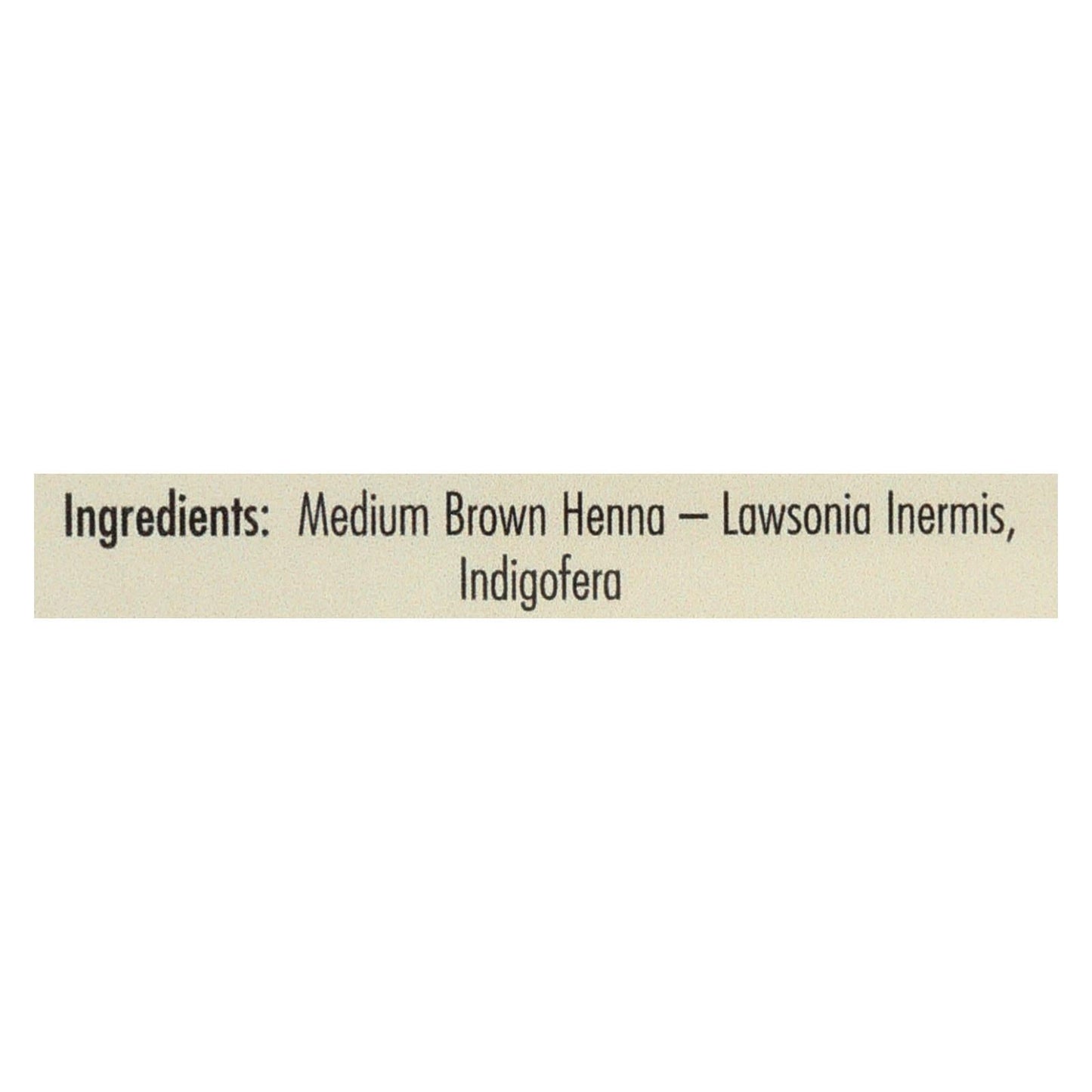 Rainbow Henna Hair Color & Conditioner Medium Brown 4 Oz