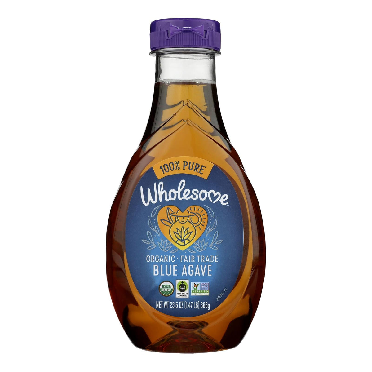 Organic Blue Agave Sweetener, 23.5 Oz, Pack of 6