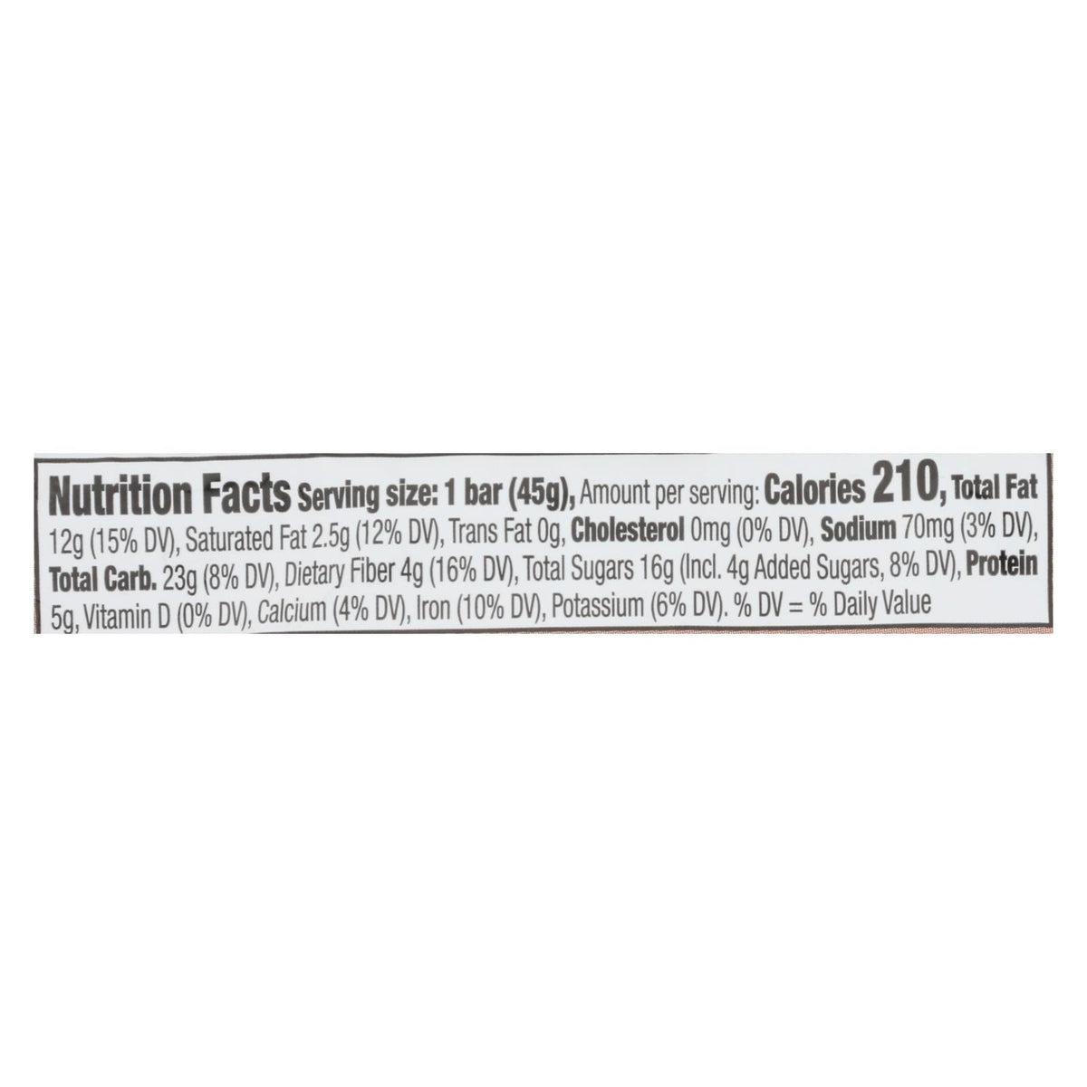 Larabar Almond Butter Choc Chip Fruit & Nut Bar, 16 Pack