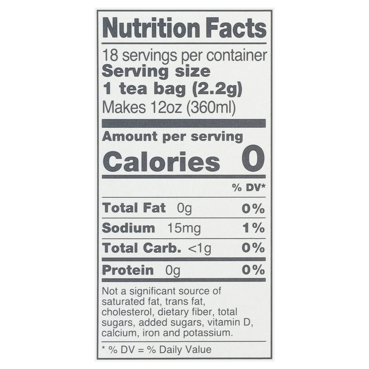 Good Earth Sweet & Spicy Herbal Black Tea, 6 Boxes, 18 Ct Each