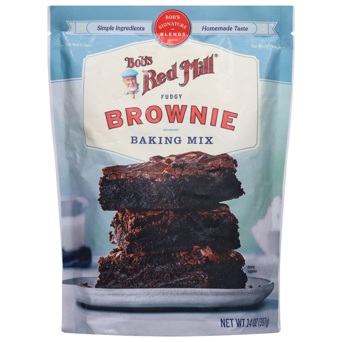 Bob's Red Mill - Brownie Mix Fudgy - CS of 4-14 OZ