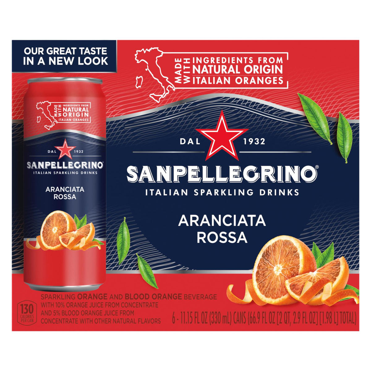 San Pellegrino Aranciata Rossa Sparkling 24-Pack