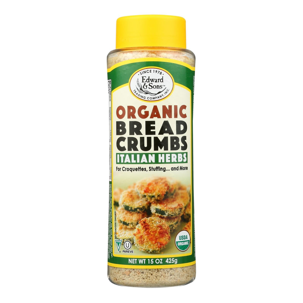Edward & Sons Organic Italian Herb Breadcrumbs, 6-Pack