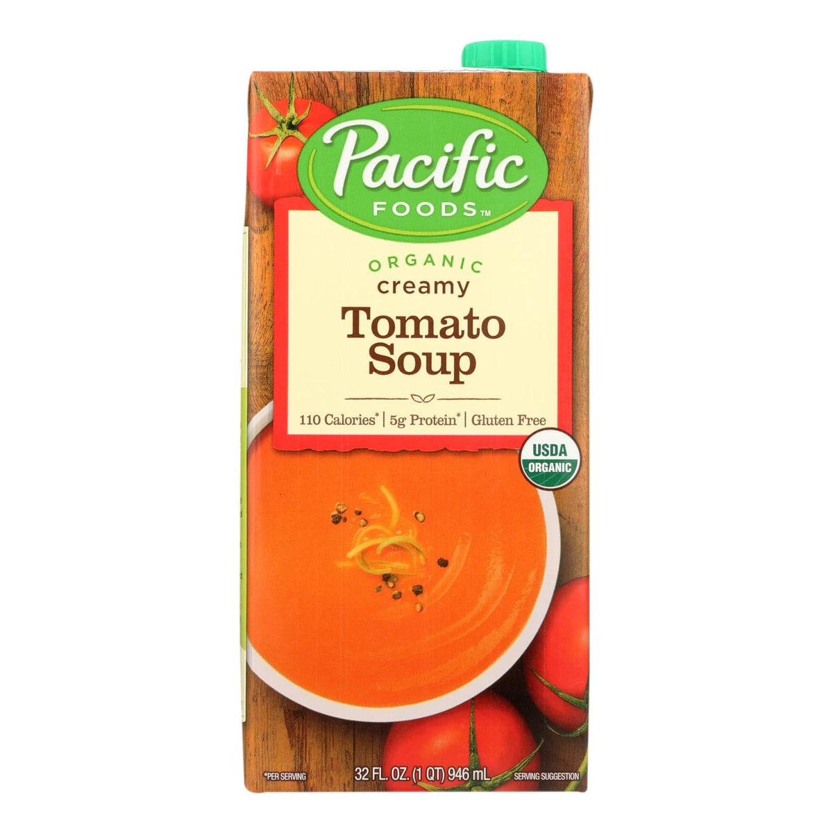 Pacific Natural Creamy Tomato Soup 12-Pack, 32 Fl Oz