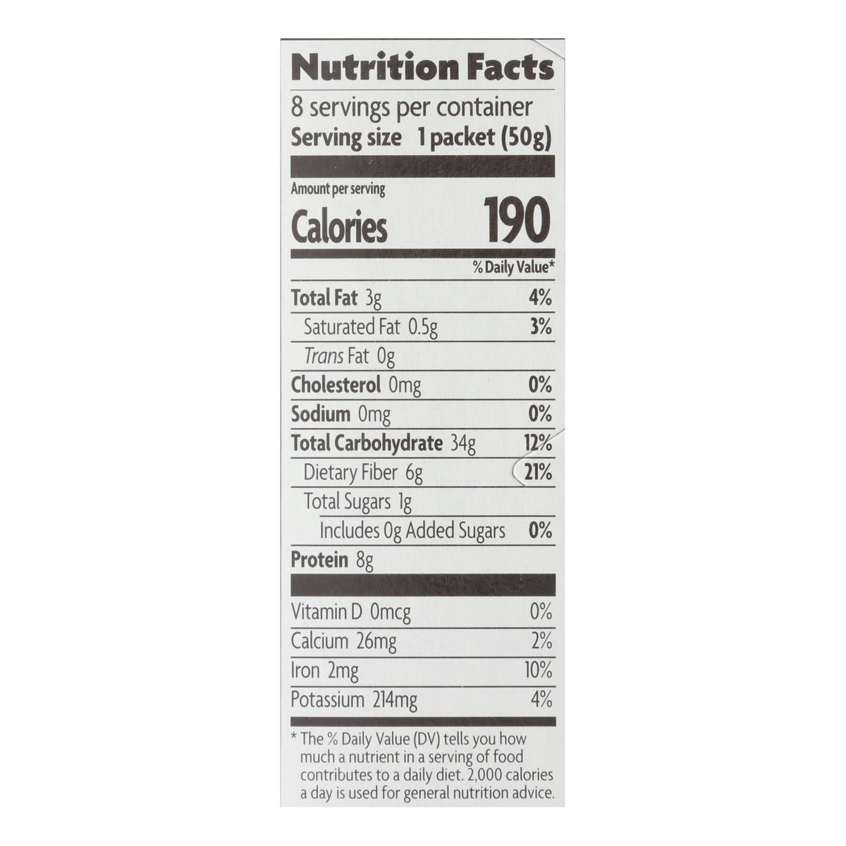 Nature's Path Organic Original Oatmeal, 6-Pack, 14 oz