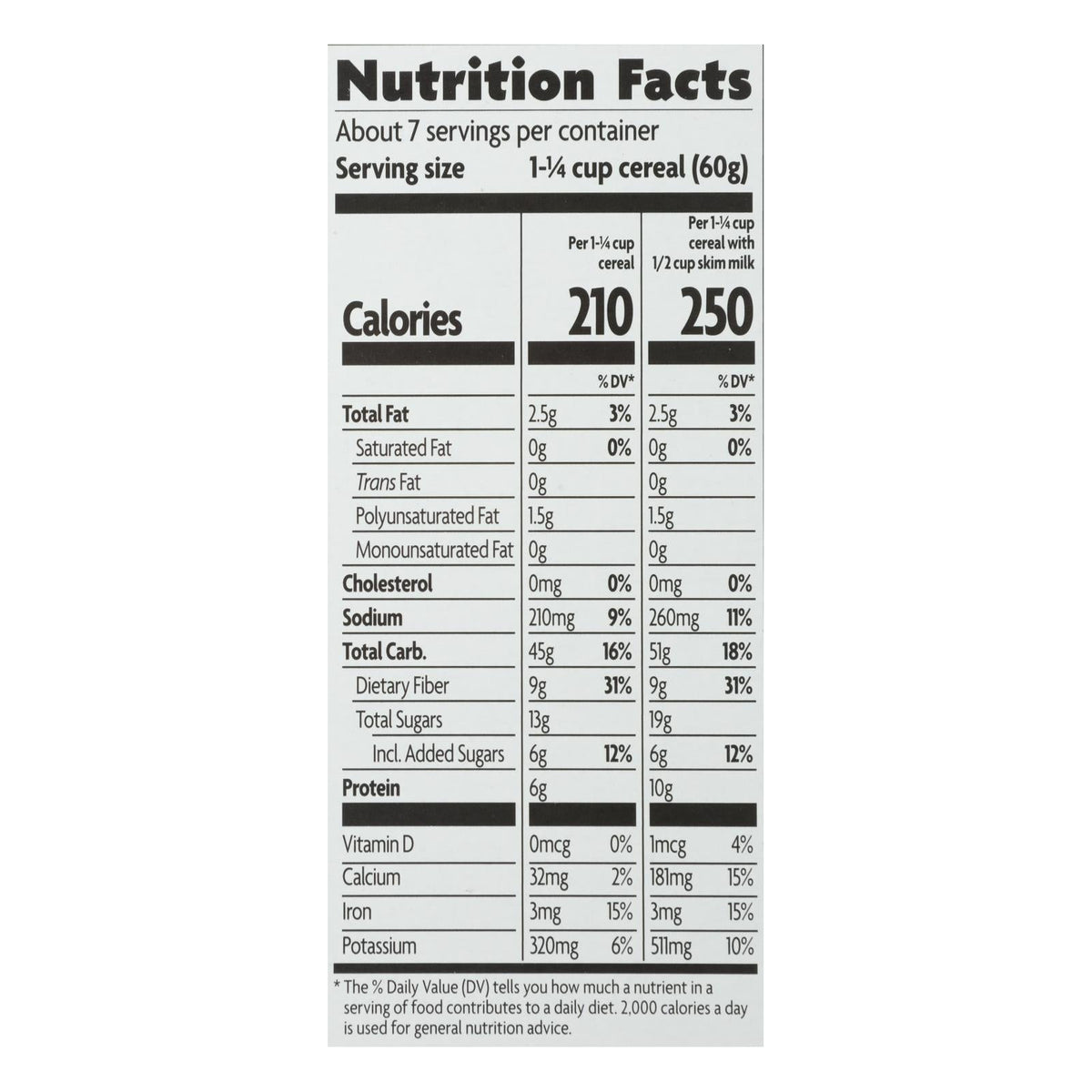 Nature's Path Organic Flax Raisin Bran Cereal, 12-Pack