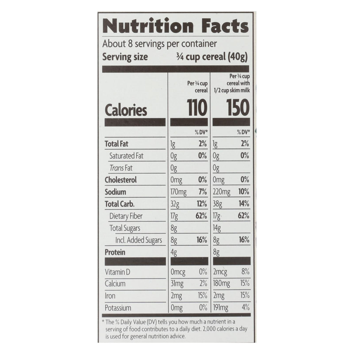 Nature's Path Organic Smart-bran Cereal, 12 Pack