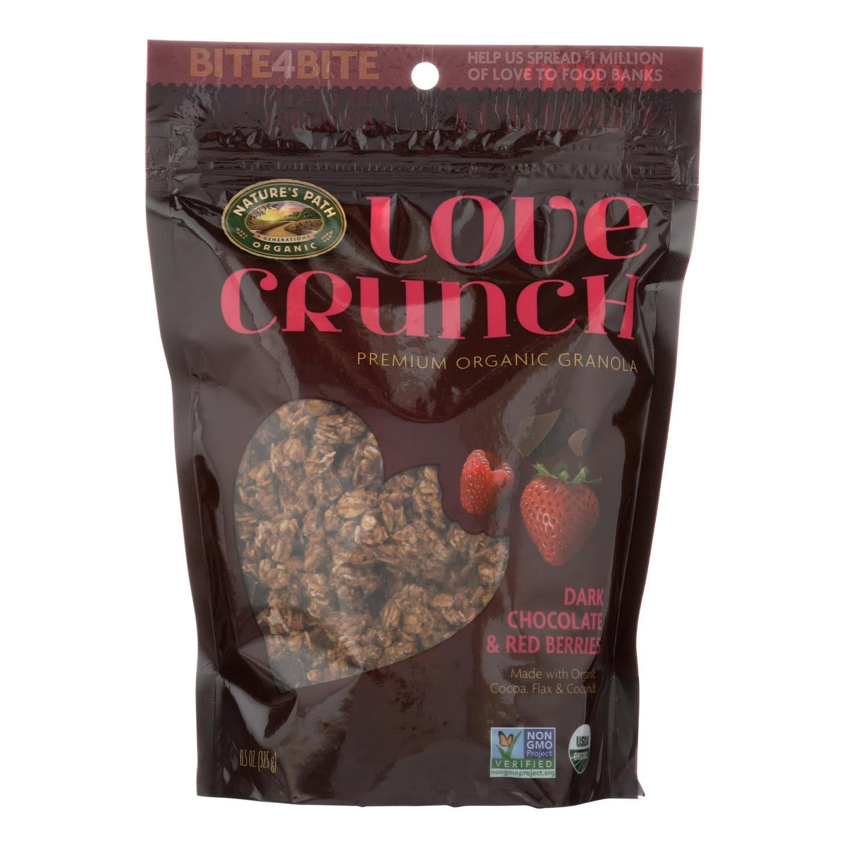 Love Crunch Choc & Berries Cereal, Case of 6 - 11.5 Oz