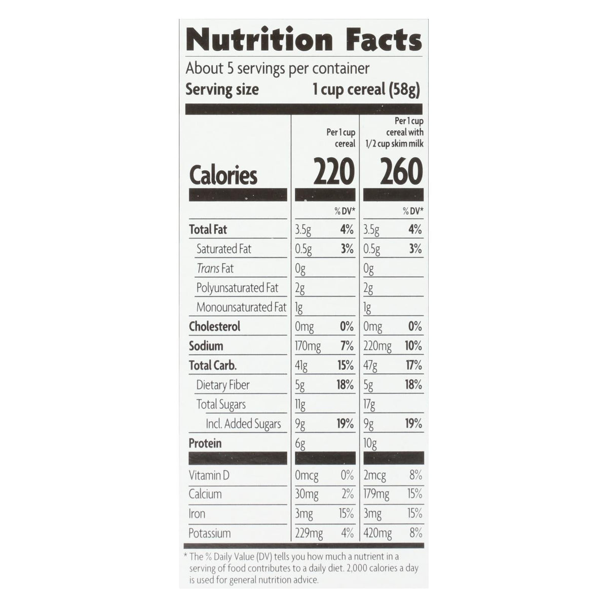 Nature's Path Organic Red Berry Flax Cereal, 12-Pack