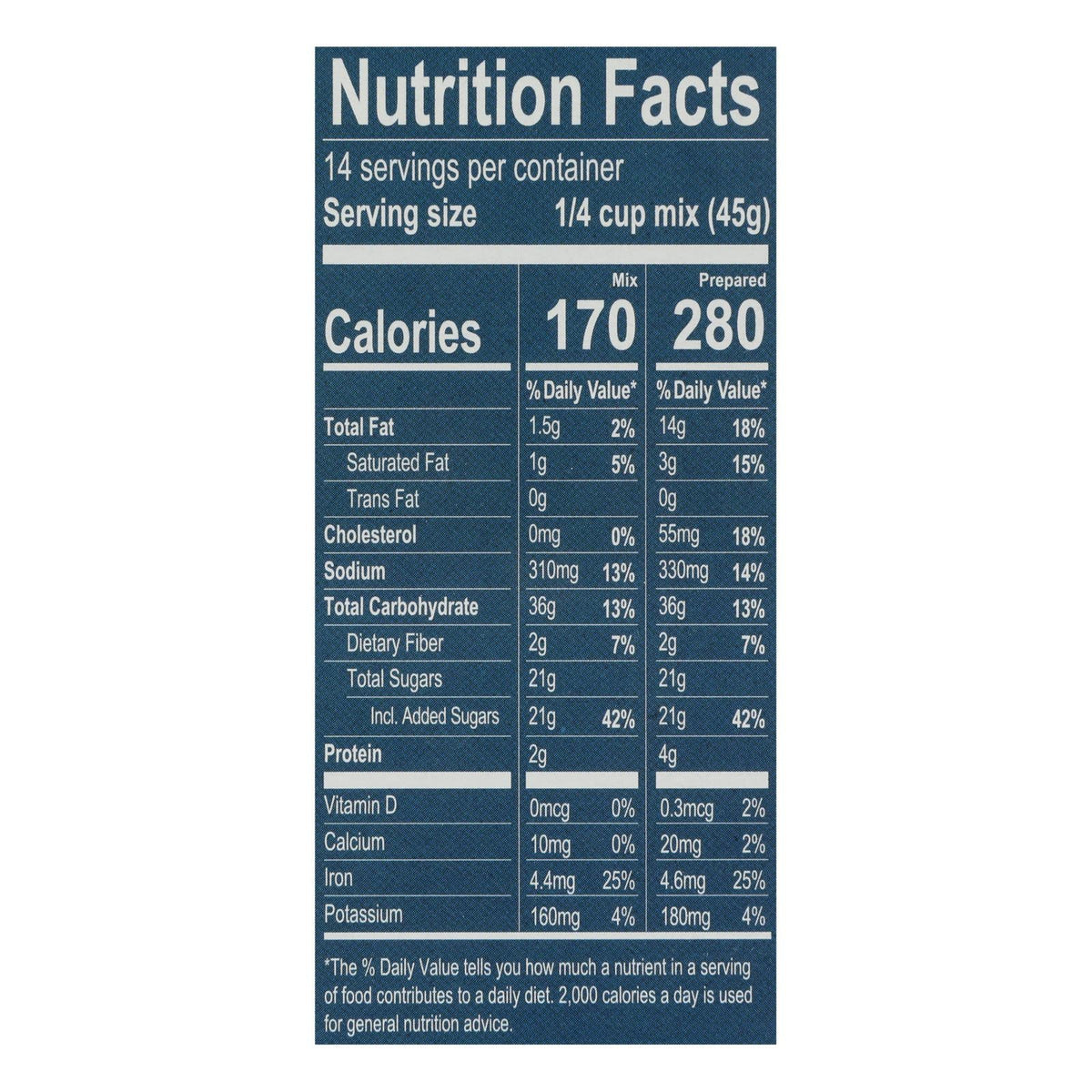 King Arthur Chocolate Cake - Case Of 6 - 22 Oz.