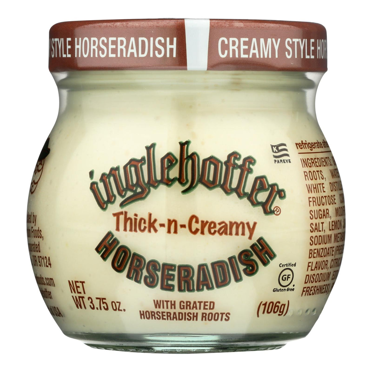 Inglehoffer Cream Style Horseradish, 12 Pack, 3.75 Oz