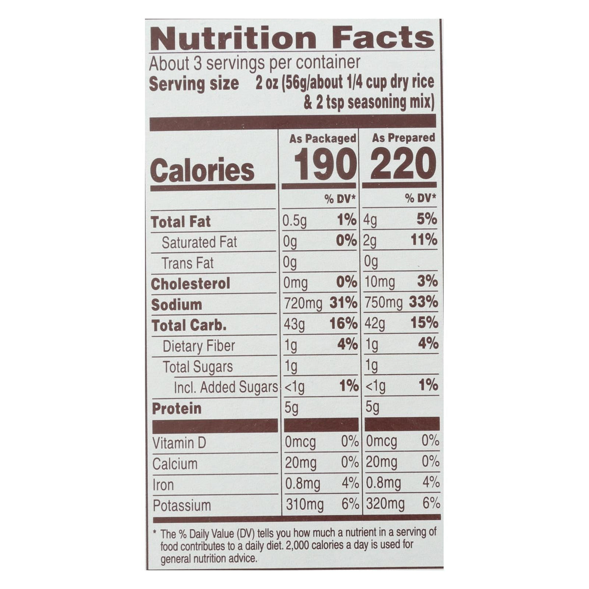 Near East Rice Pilaf Mix - Chicken - Case Of 12 - 6.25 Oz.