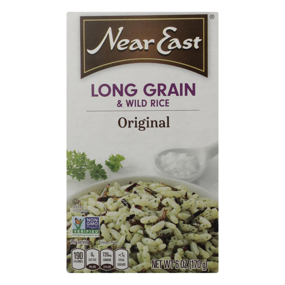 Near East Rice Pilaf Mix - Long Grain & Wild Rice - 12 Pack