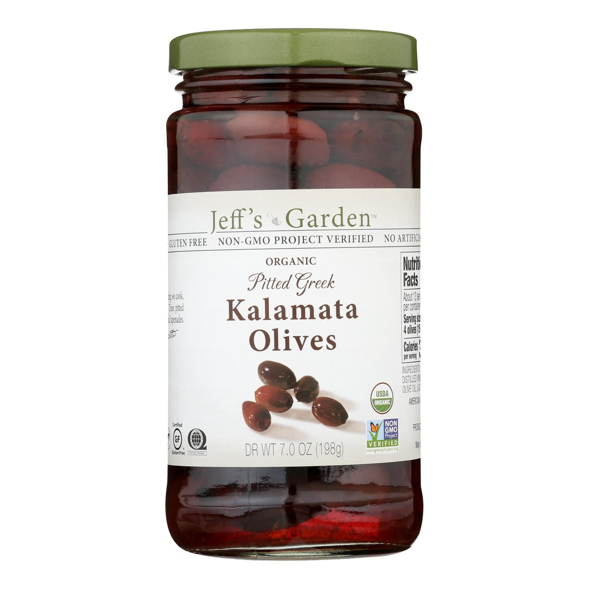 Jeff's Natural Kalamata Olives - 6 Pack, 7 Oz Each