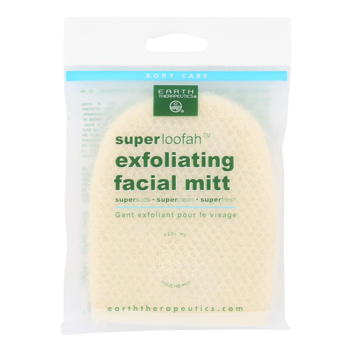 Earth Therapeutics Super Exfoliating Facial Loofah Mitt