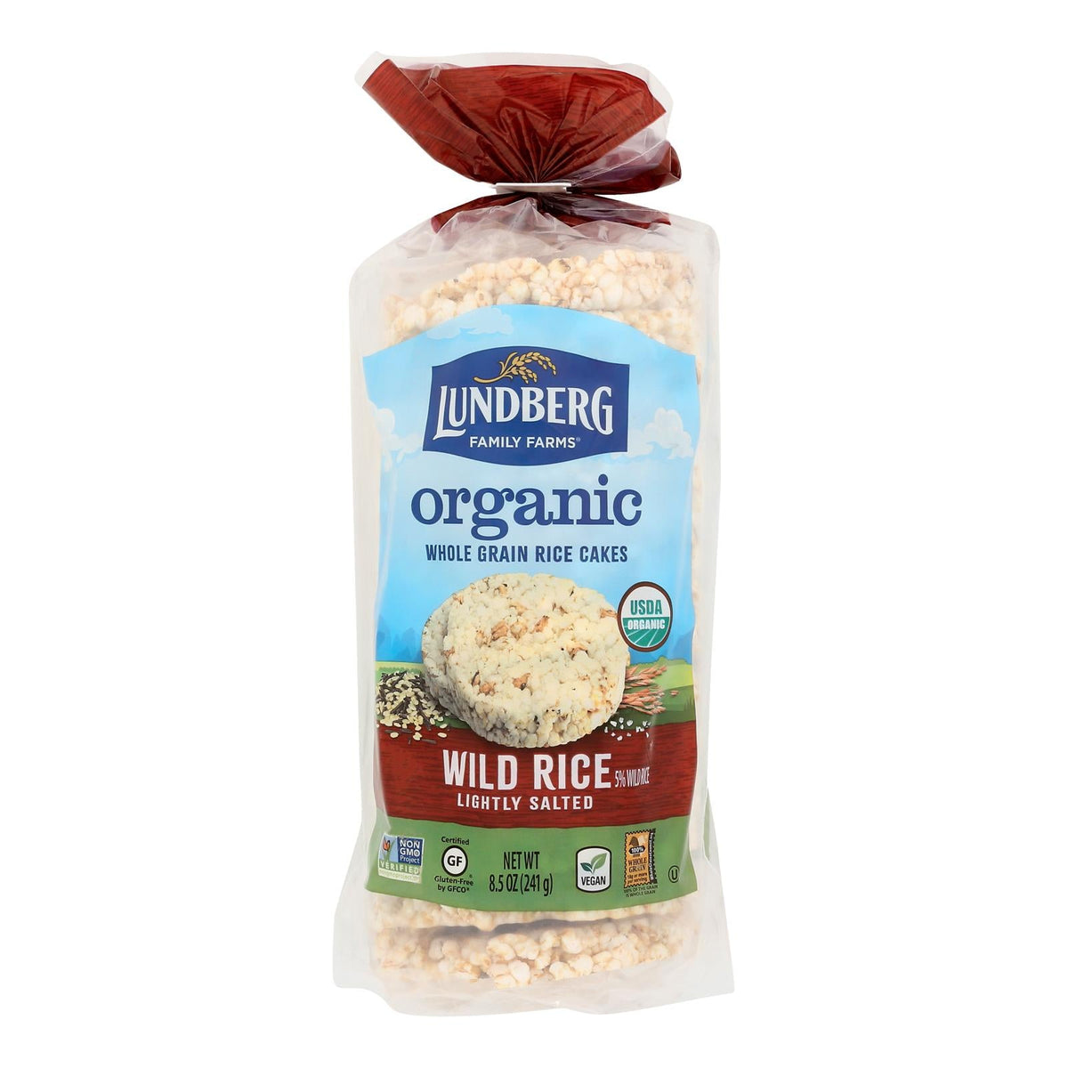 Lundberg Family Farms - Rice Cake Wild Ls - Case Of 6-8.5 Oz