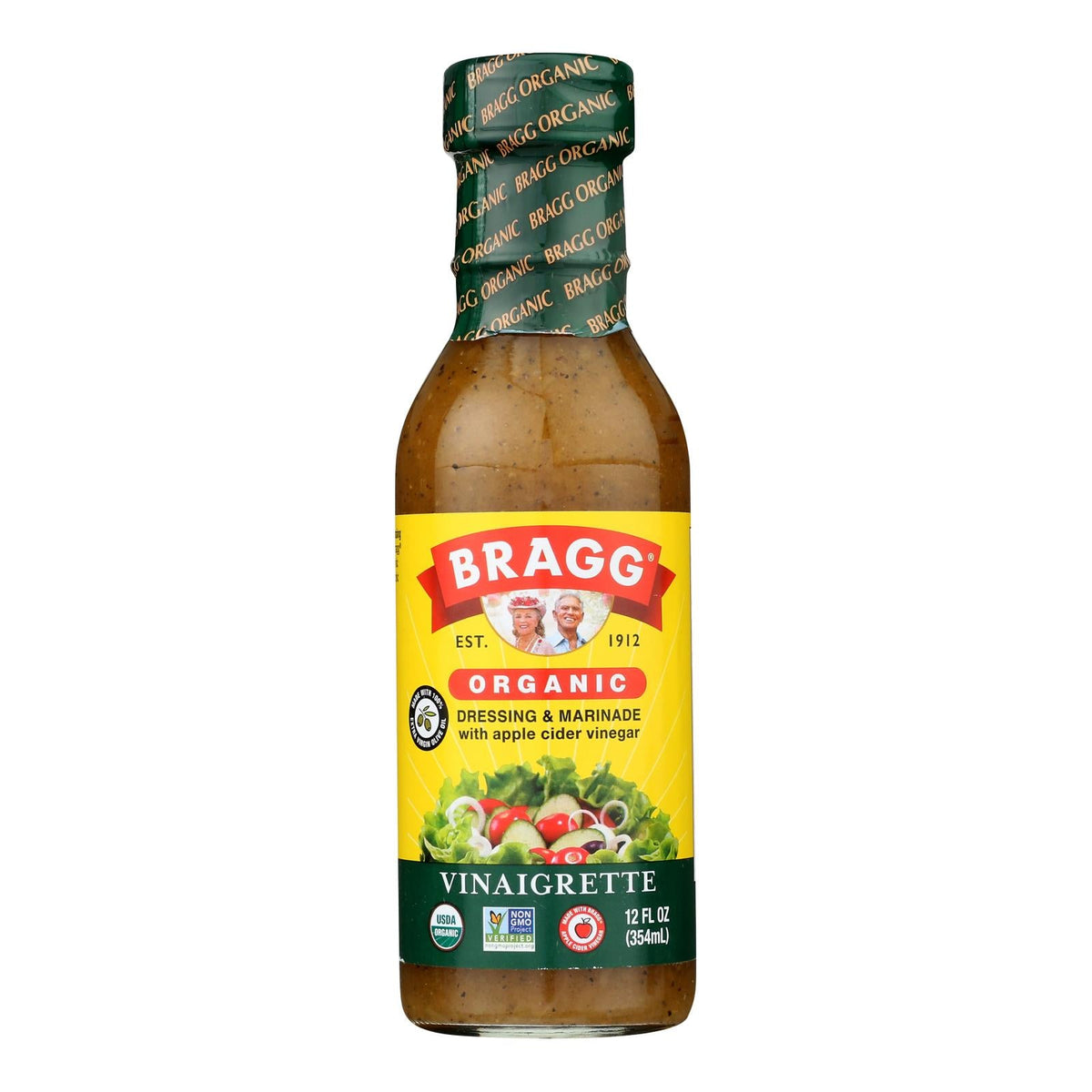 Bragg - Vinaigrette - Organic - Healthy - 12 oz - case of 6