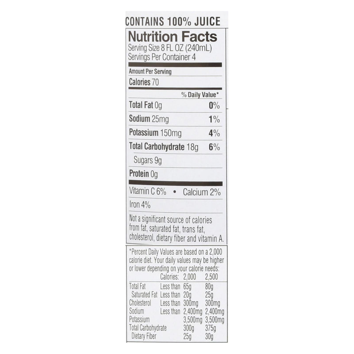 R.W. Knudsen - Juice - Just Cranberry - Case of 6 - 32 fl oz