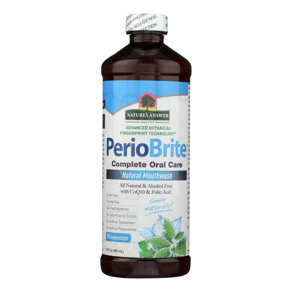 Nature's Answer Winter Mint Alcohol-Free Mouthwash 16oz