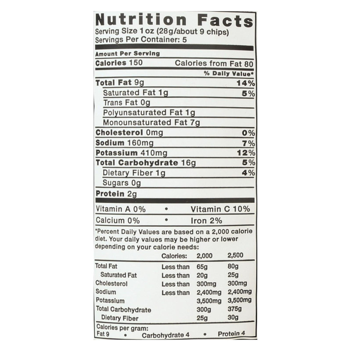 Kettle Brand Salt & Pepper Chips, 15 Pack - 5 Oz Each