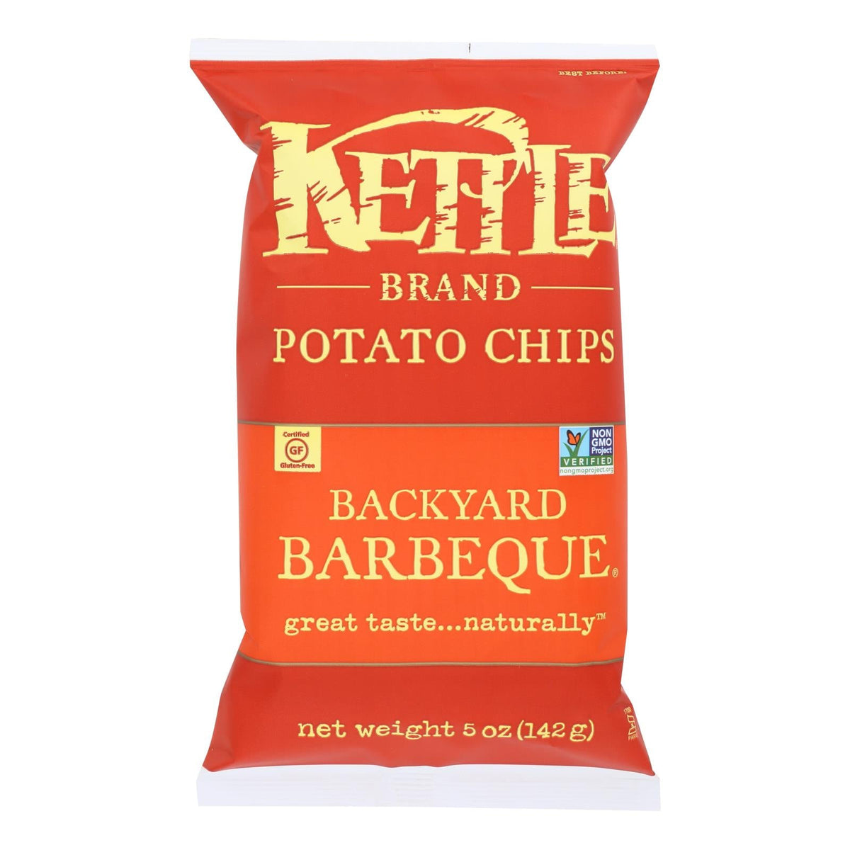 Kettle Brand BBQ Potato Chips - 15 Pack, 5 Oz Each