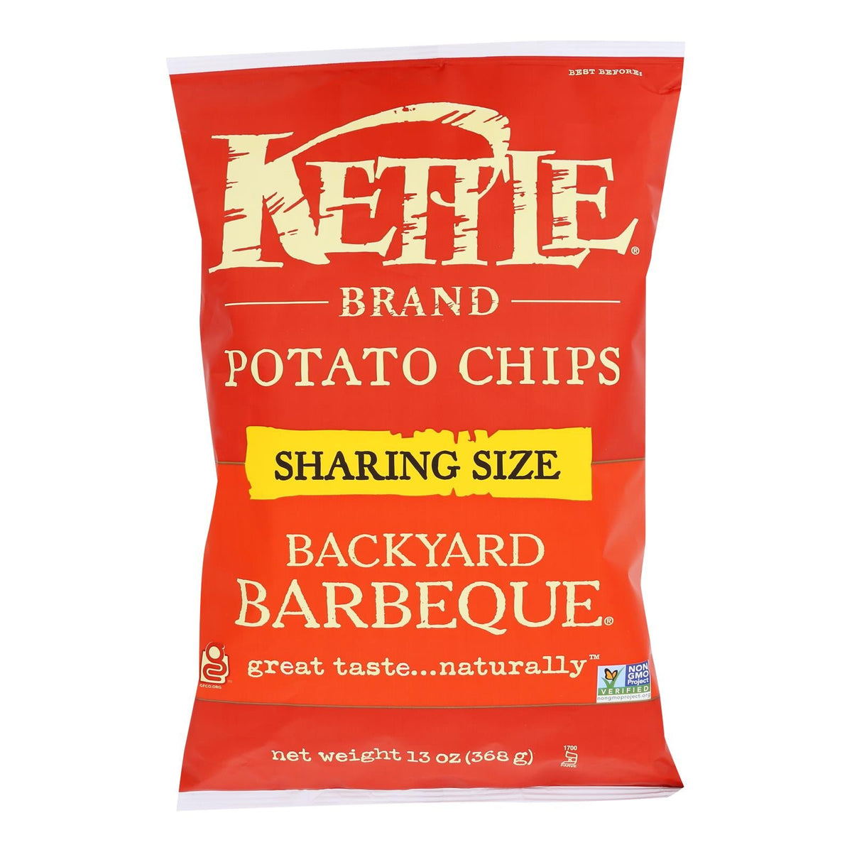 Kettle Brand - Potato Chips Backyard Bbq - Case Of 9-13 Oz