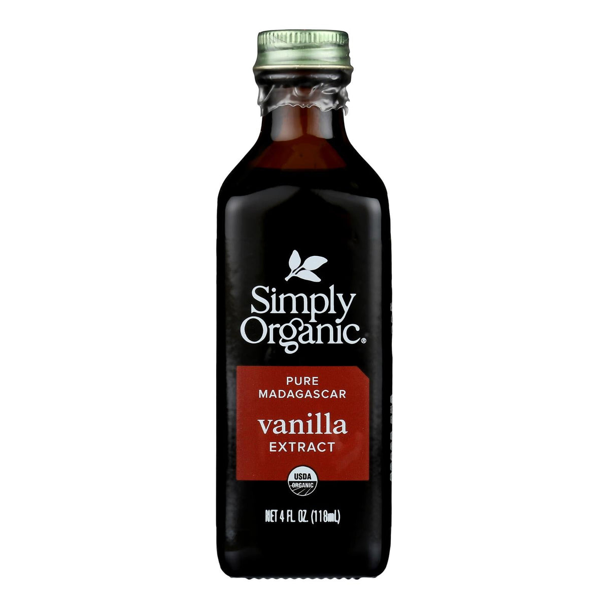 Simply Organic Vanilla Extract - Organic - 4 Oz