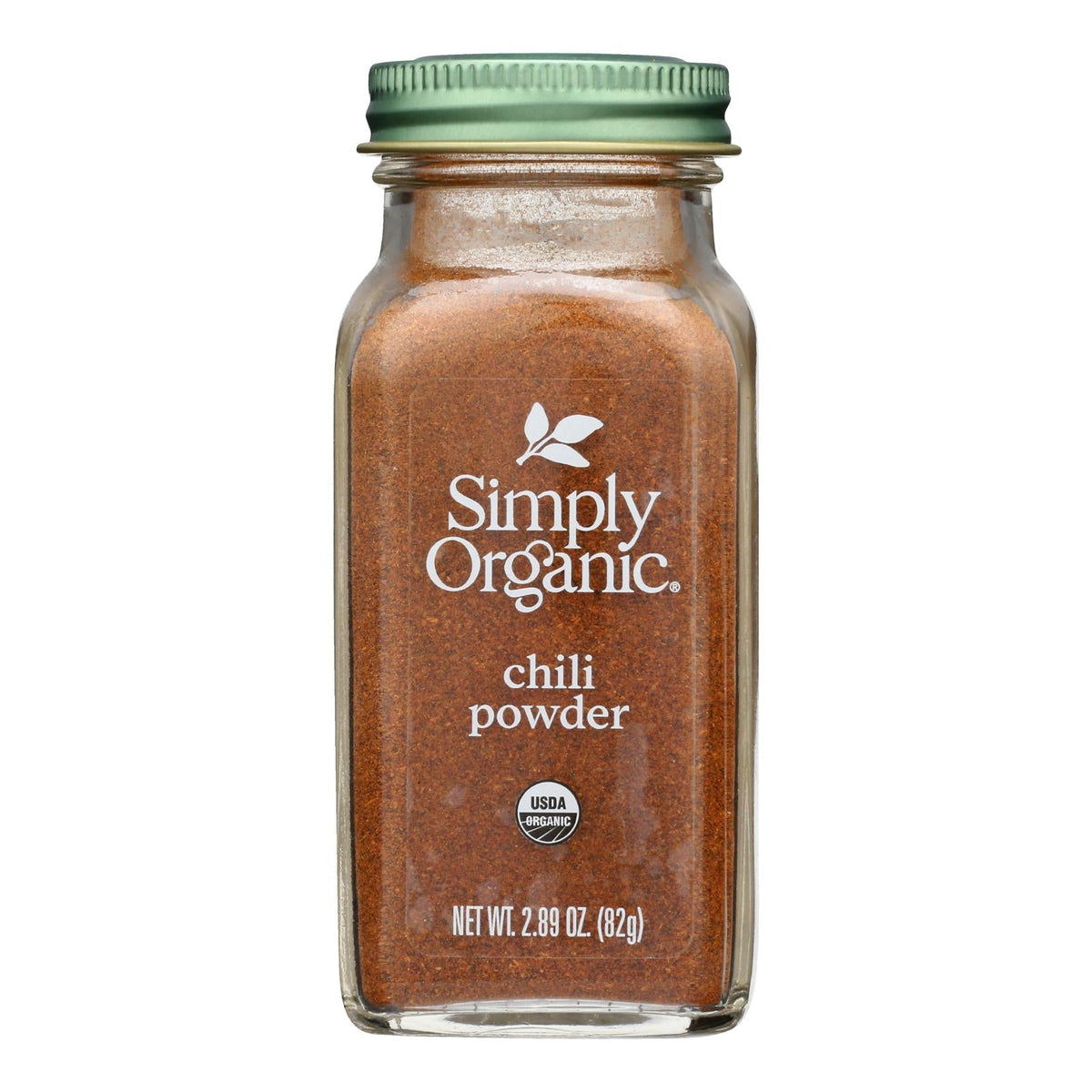 Simply Organic Chili Powder, Organic, 6-Pack, 2.89 oz