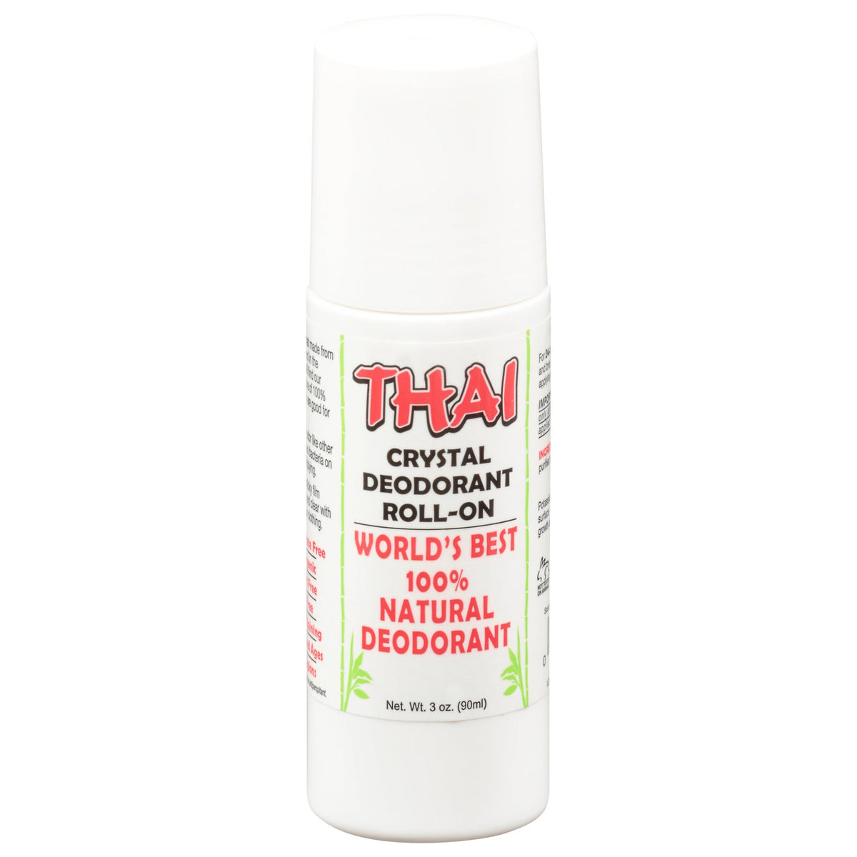 Thai Crystal Deodorant Mist Roll-on - 3 Oz