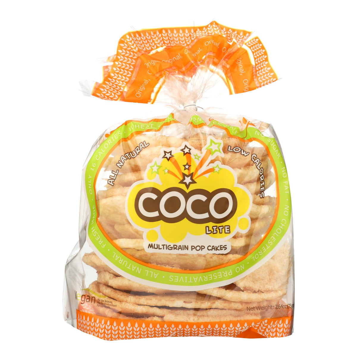 Coco Lite Multigrain Pop Cakes - Original (12 Pack)
