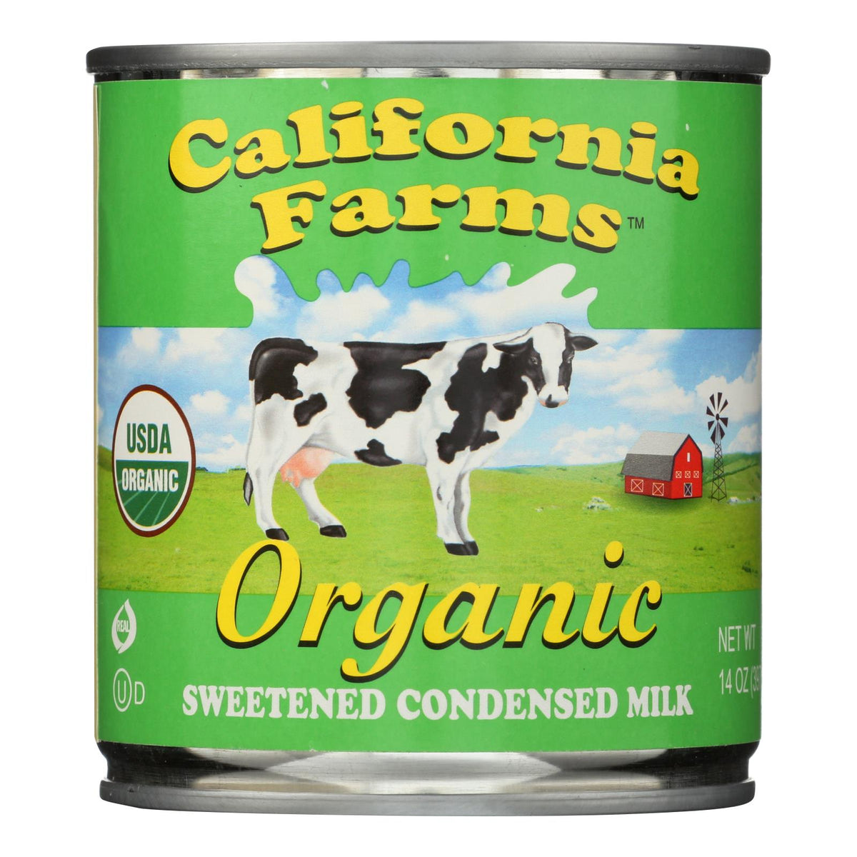 Organic Sweetened Condensed Milk, 14oz, Case of 24