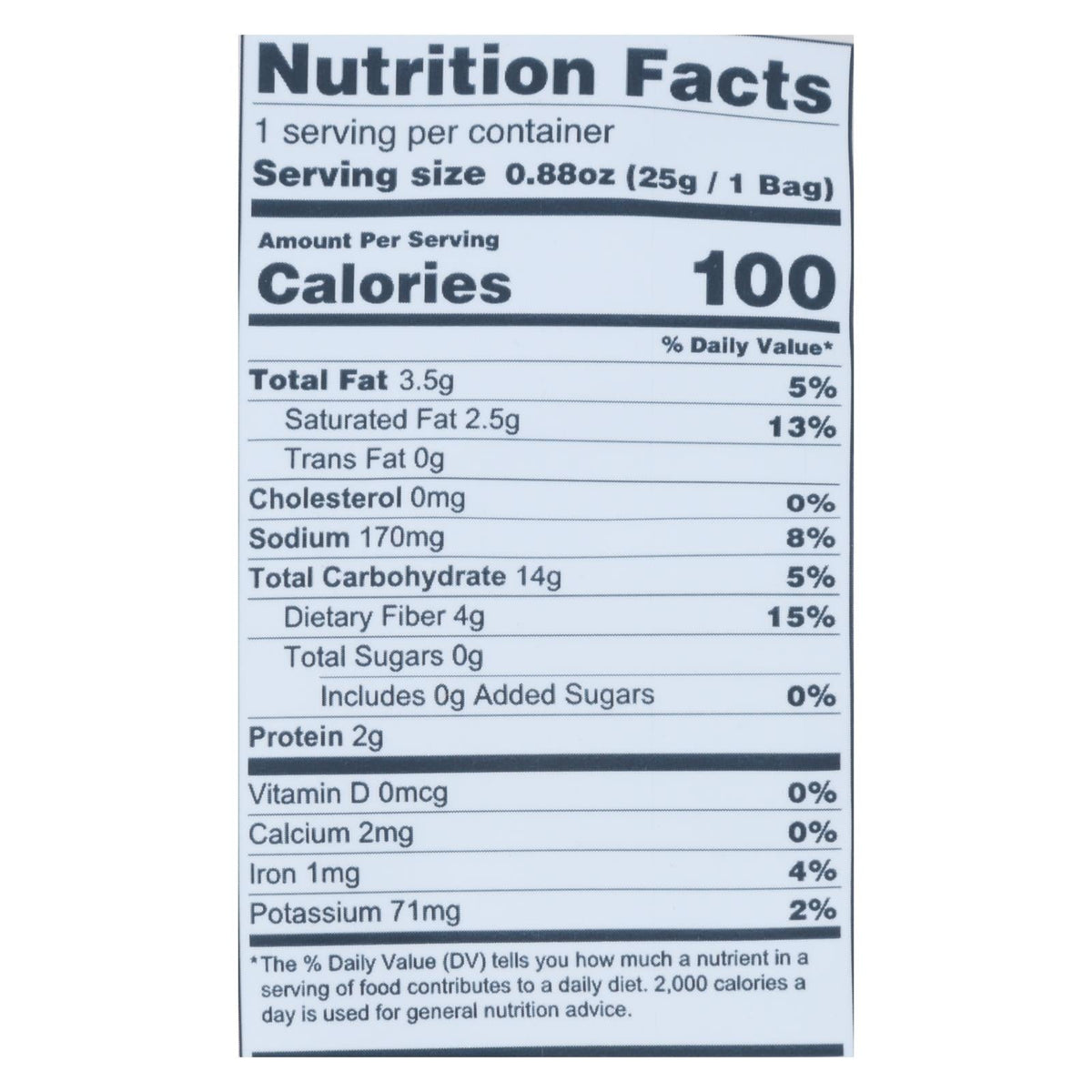 Lesser Evil Organic Himalayan Pink Popcorn .88 Oz, 18 Pack