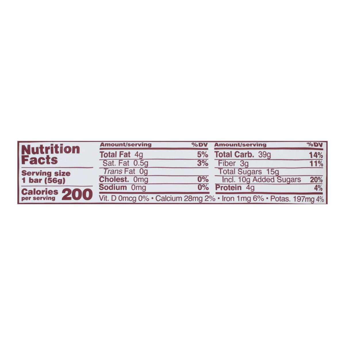Gomacro Organic Macrobar - Cherries And Berries - 2 Oz Bars - Case Of 12