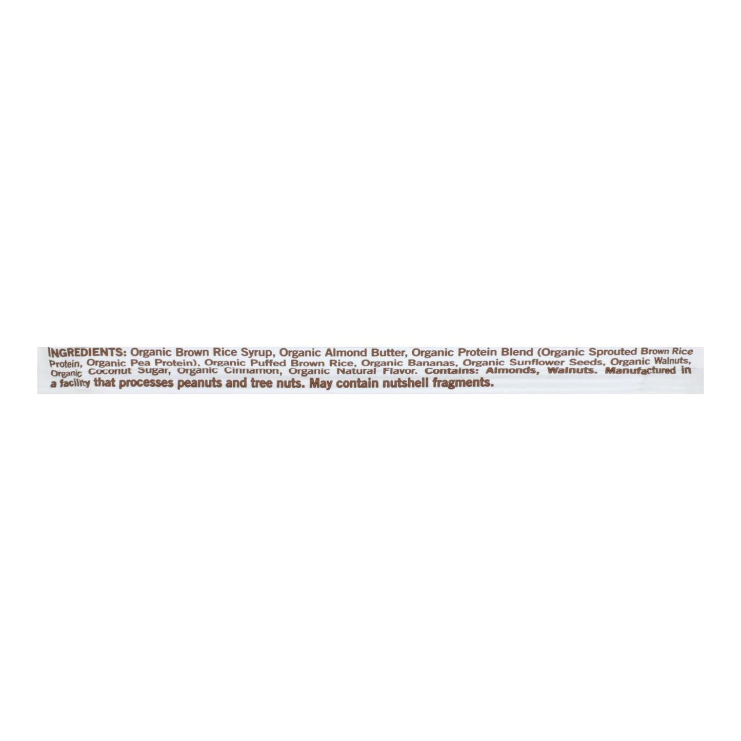 Gomacro Organic Macrobar - Banana And Almond Butter - 2.3 Oz Bars - Case Of 12