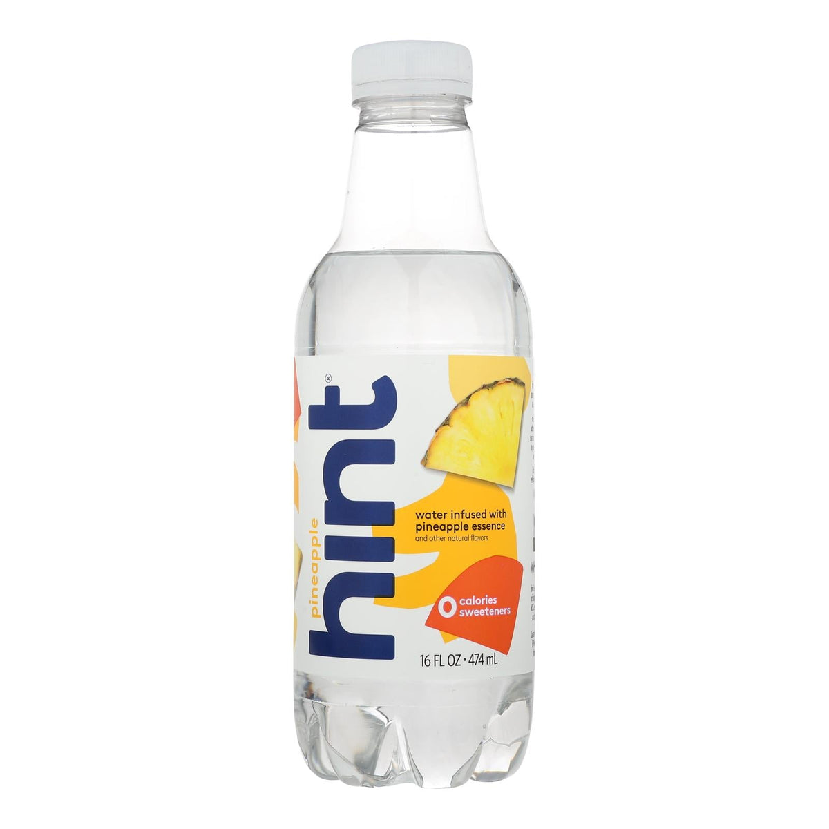 Hint Pineapple Water, Unsweetened, 12-Pack, 16 Fl Oz