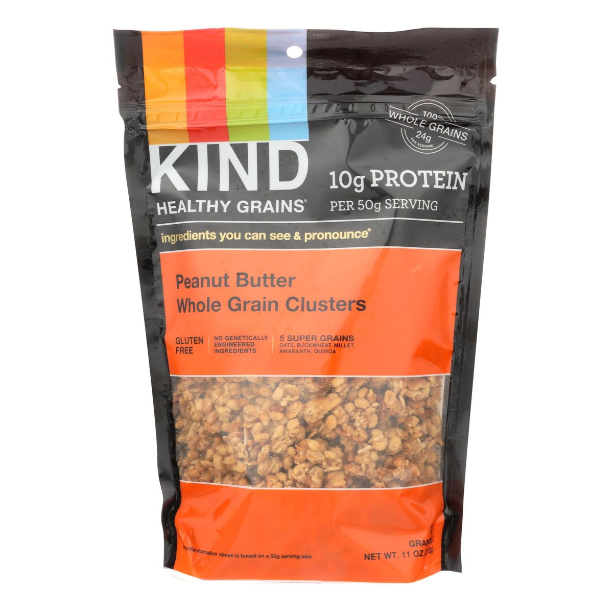 Kind Peanut Butter Grain Clusters, 11 Oz, Pack of 6
