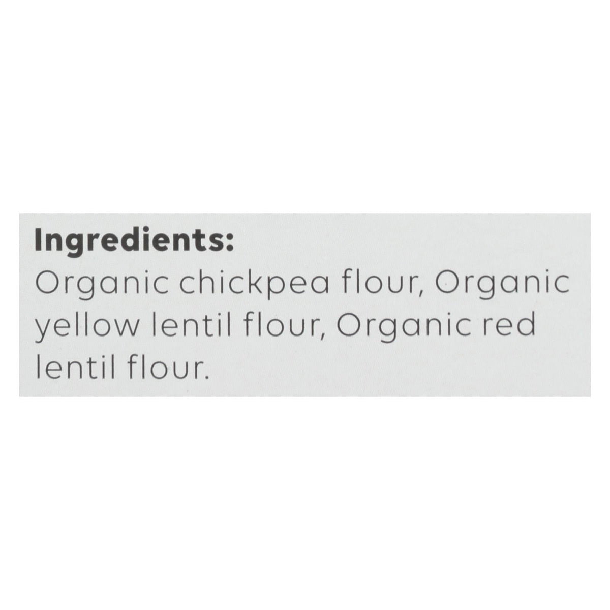 Chickapea Pasta - Pasta - Spirals - Case Of 6 - 8 Oz.