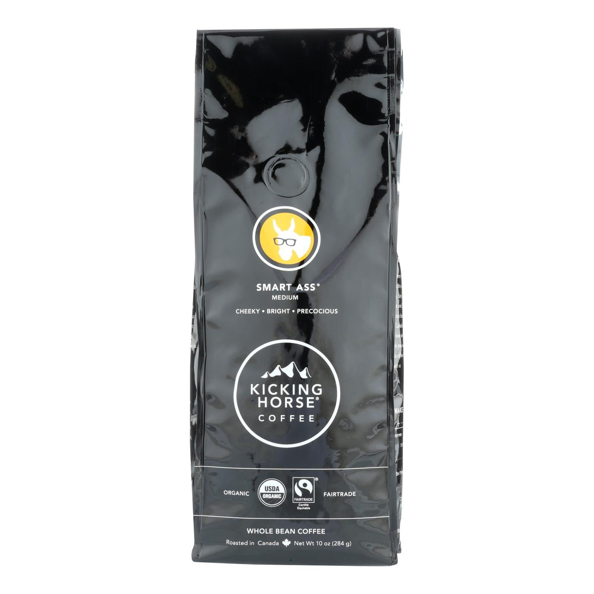 Kicking Horse Smart Ass Whole Bean Coffee, 6-Pack (10 oz)