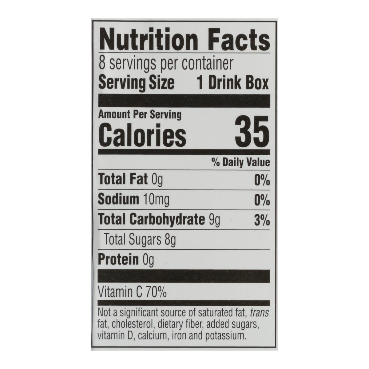 Honest Kids - Juice Drink Apple - Case of 5 - 8/6 OZ