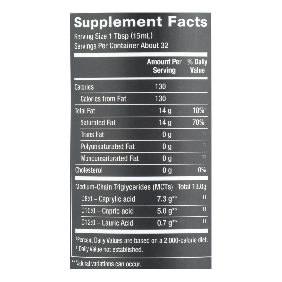 Nutiva Organic Unflavored MCT Oil from Coconut, 16 fl oz
