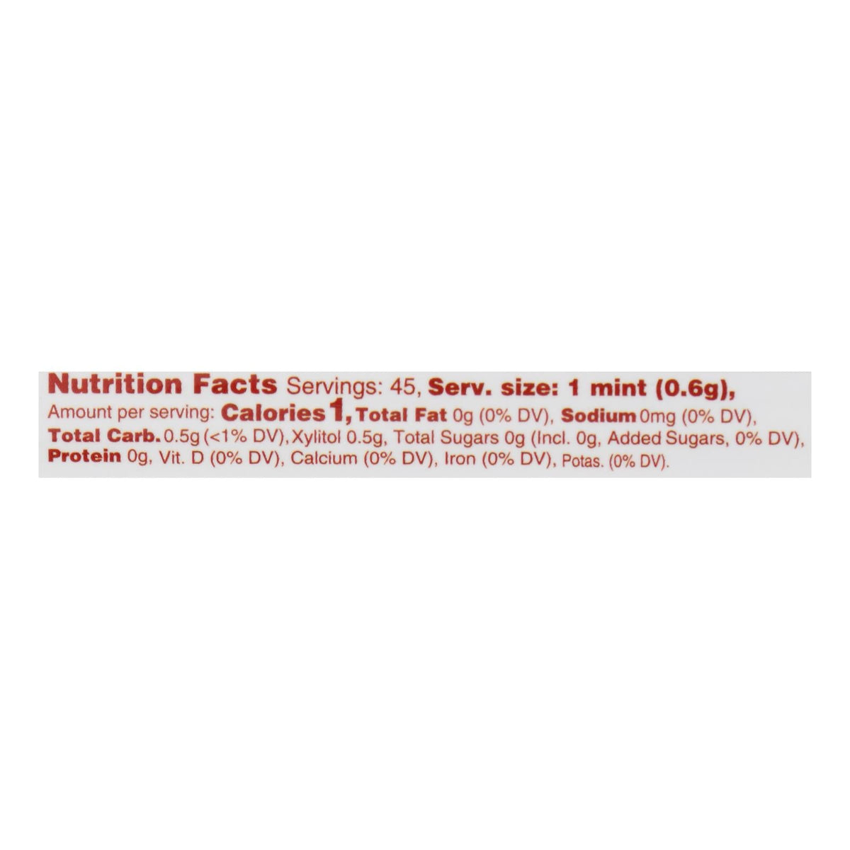 Spry Xylitol Gems - Cinnamon - Case Of 6 - 45 Count