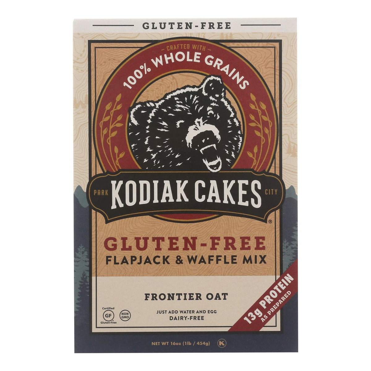 Kodiak Gluten-Free Flapjack & Waffle Mix, 6-Pack, 16 oz