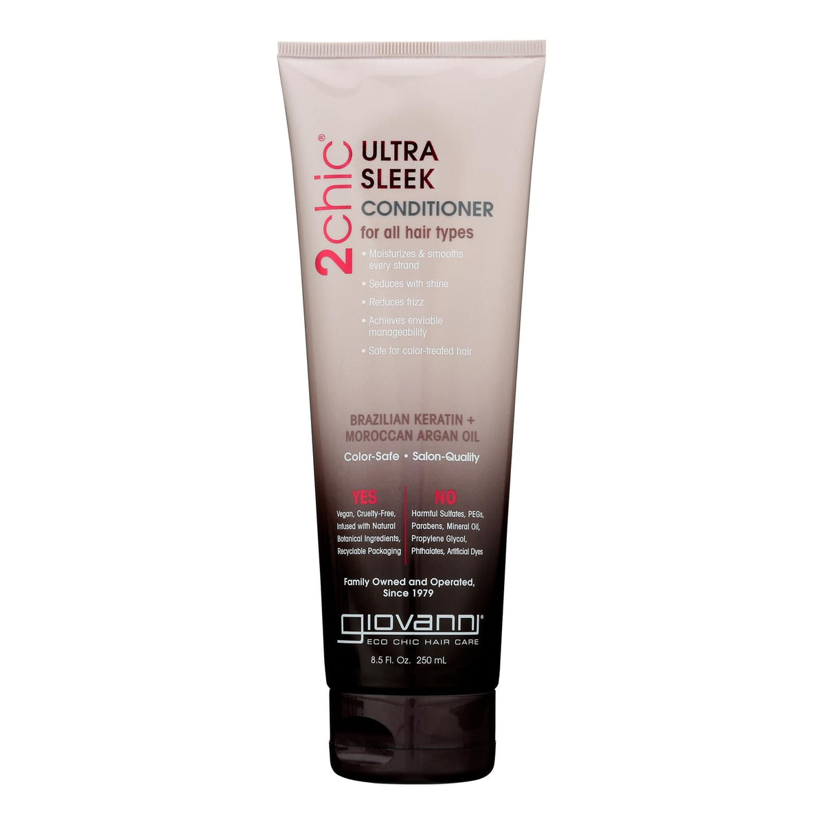 Giovanni 2chic Sleek Conditioner with Keratin & Argan Oil