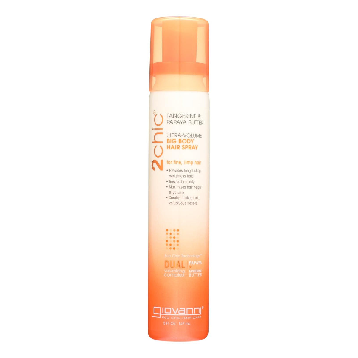 Giovanni 2chic Ultra-Volume Hair Spray, 5 Fl Oz