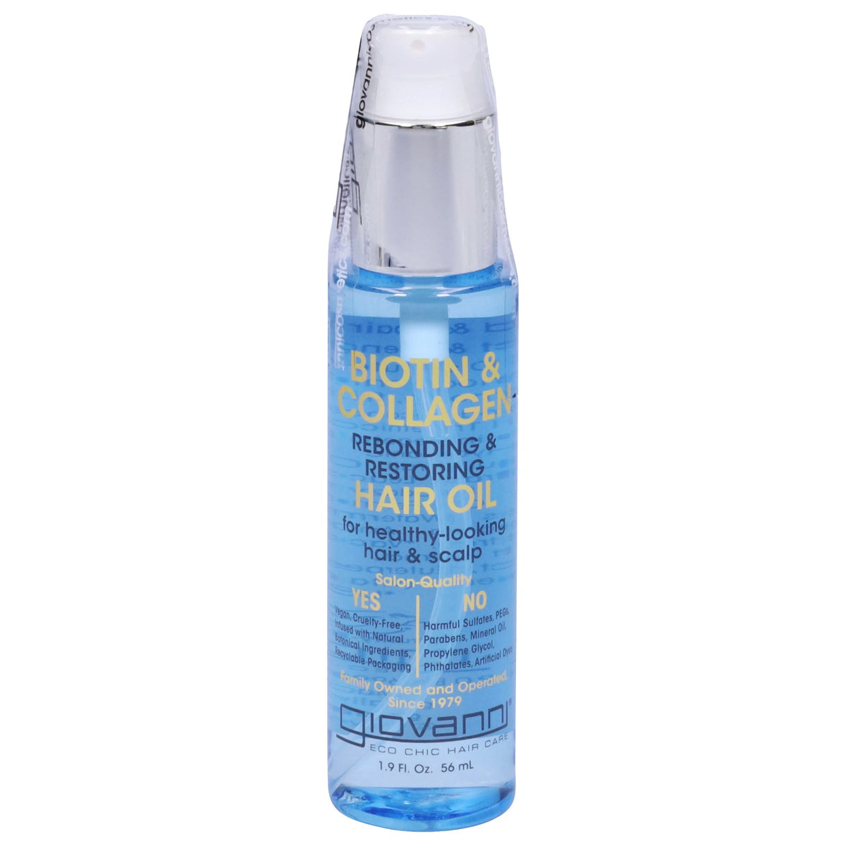 Giovanni Bio Colg Restore Hair Oil, 1-1.9 FZ