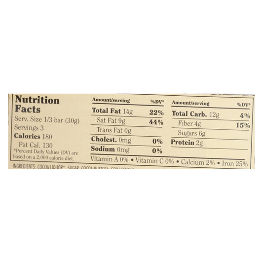 Chocolove Xoxox Dark Chocolate Bars - Extra Strong, 12 Pack