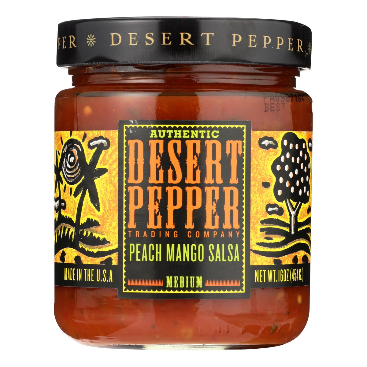Desert Pepper Medium Peach Mango Salsa, 6-Pack (16 Oz)