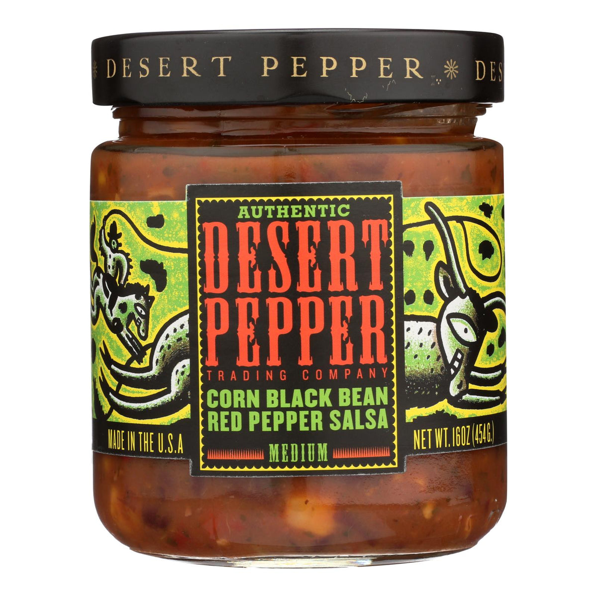 Desert Pepper Medium Corn & Black Bean Salsa, 6-Pack (16 oz)