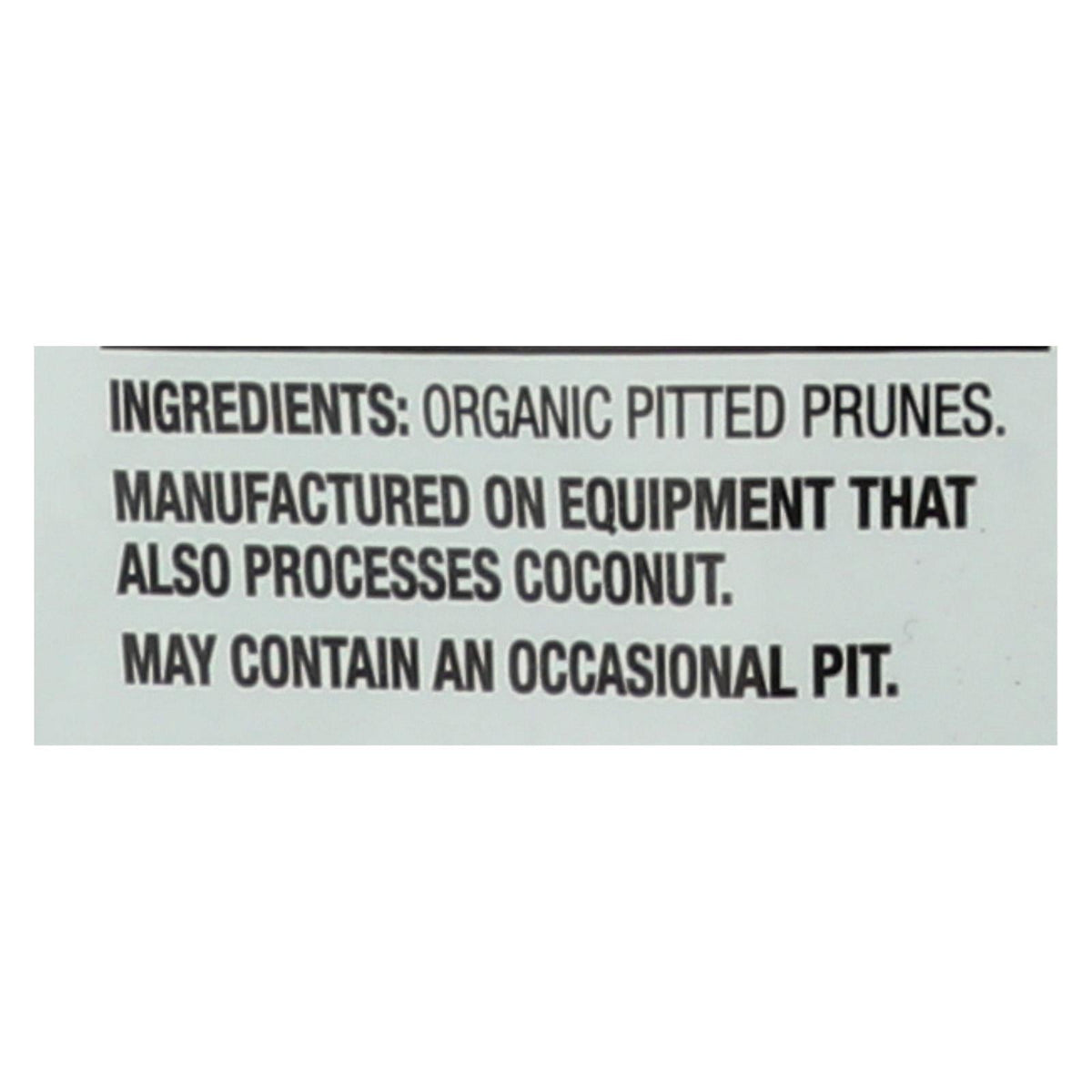 Made In Nature Plums Organic Dried Fruit - Case Of 6 - 6 Oz