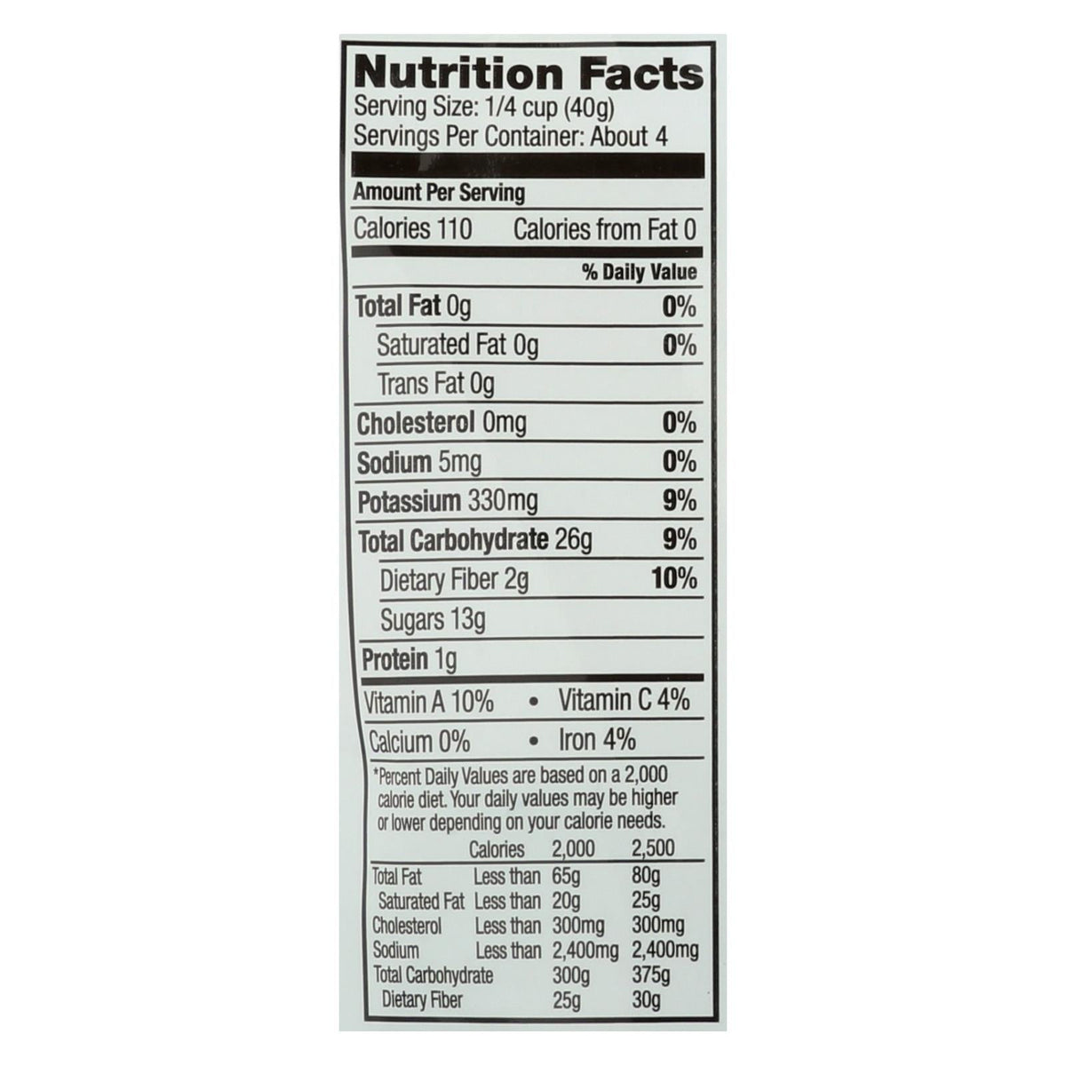 Made In Nature Plums Organic Dried Fruit - Case Of 6 - 6 Oz